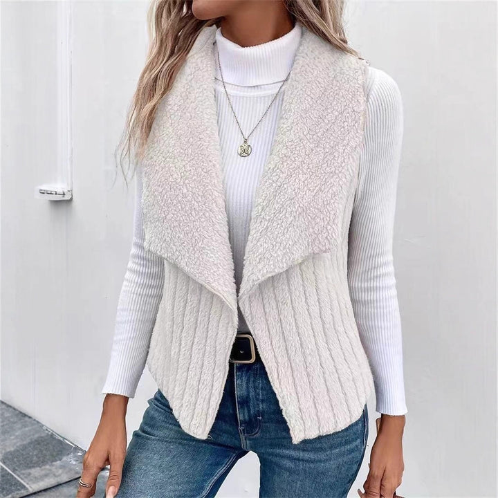 Lune London Soft Faux Fur Vest for Women