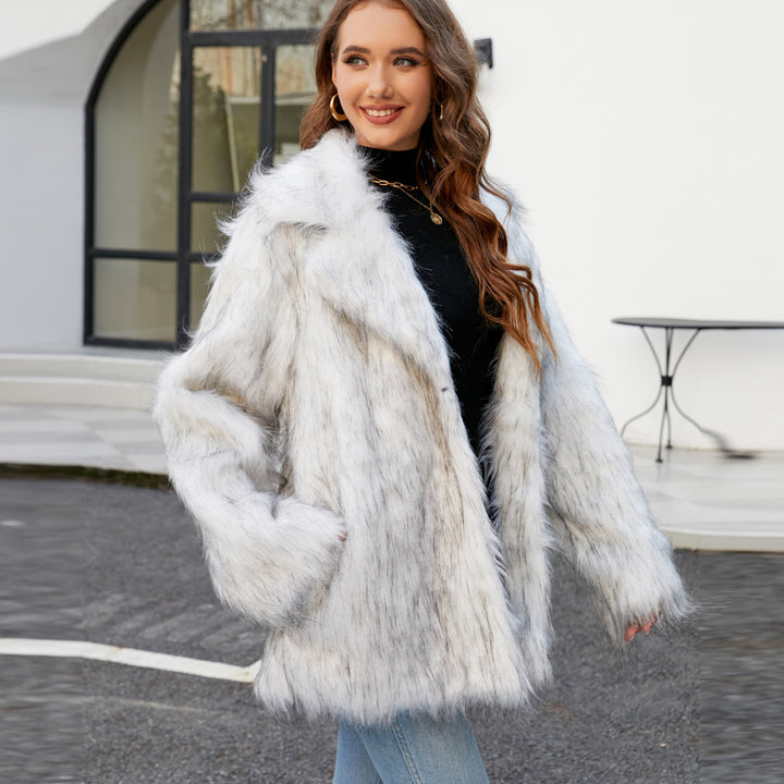 Amarae Faux Fur Jacket for Women