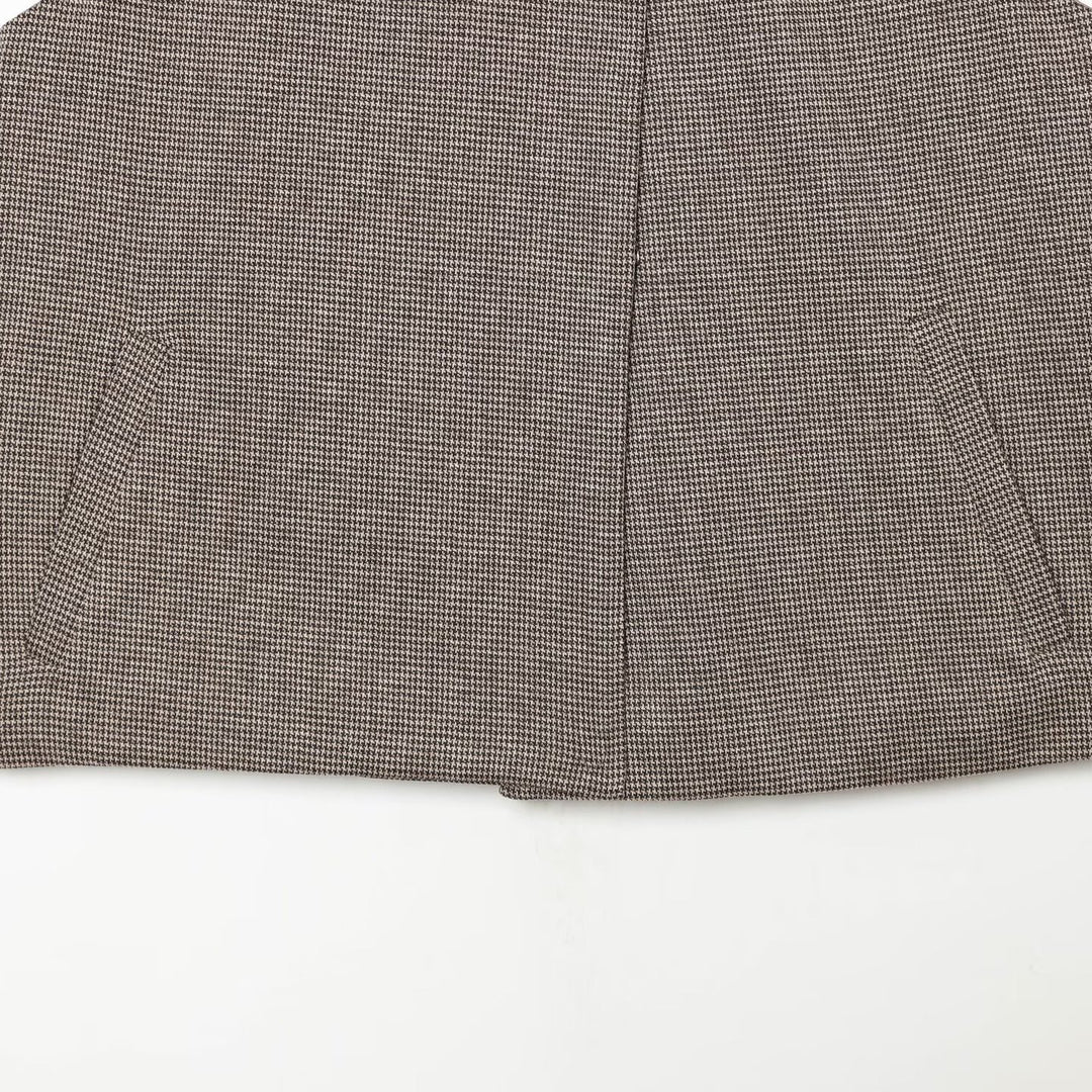 Women's pencil dress with houndstooth pattern, peter pan collar and seam pockets Amarae