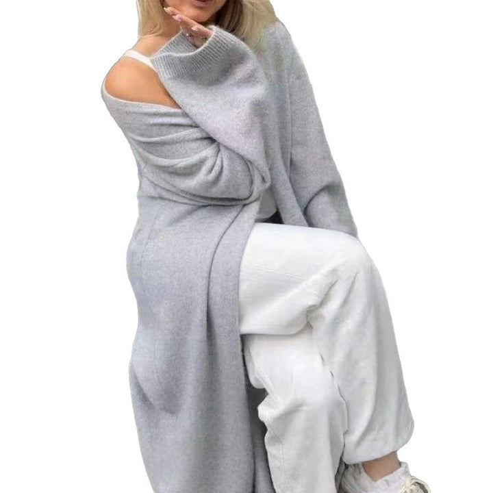 Ladies oversized casual cardigan Lune London