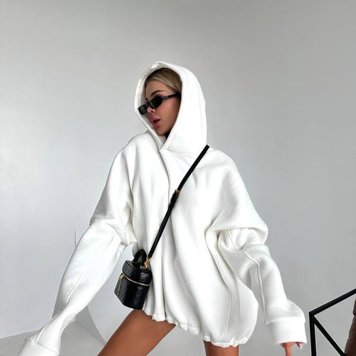 Oversized hooded sweatshirt for women with a relaxed fit and comfortable material Amarae