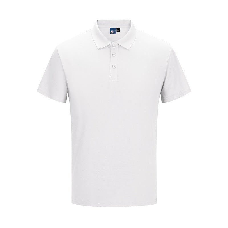 Men's sports polo in breathable functional material Lune London