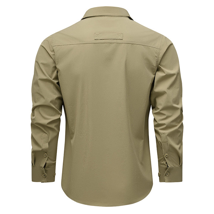 Practical outdoor shirt for men with versatile pockets Amarae