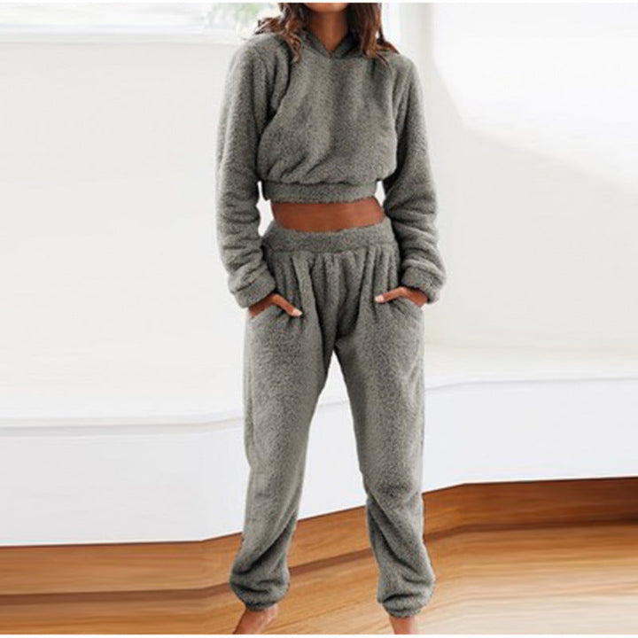 Women's Cozy Lounge Set Made Of Soft Fleece Lune London