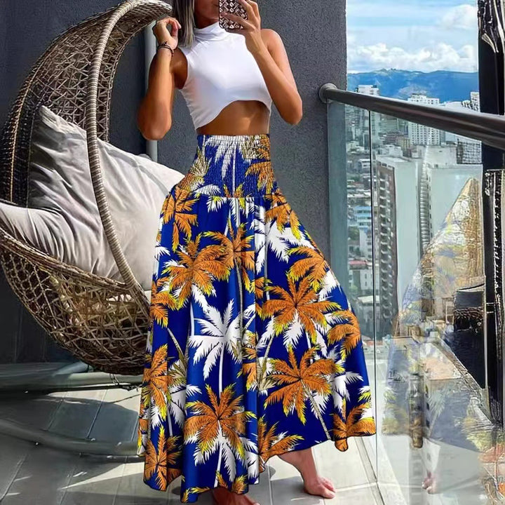 Long maxi dress for women with a beautiful mandala pattern Lune London