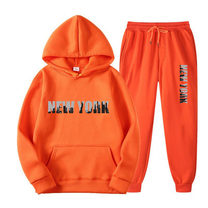 Women's sporty tracksuit with stylized New York print Chic & Stil