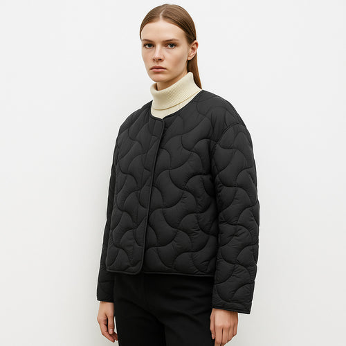 Women's quilted jacket with a casual chic design