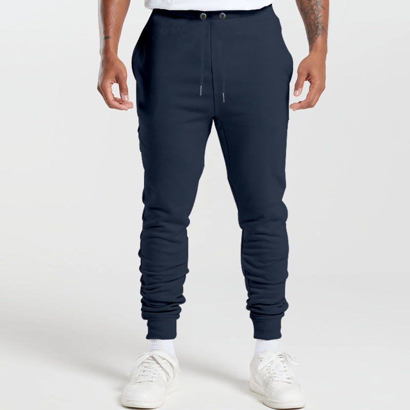 Comfortable jogging pants for men with elastic waist and side pockets Lune London