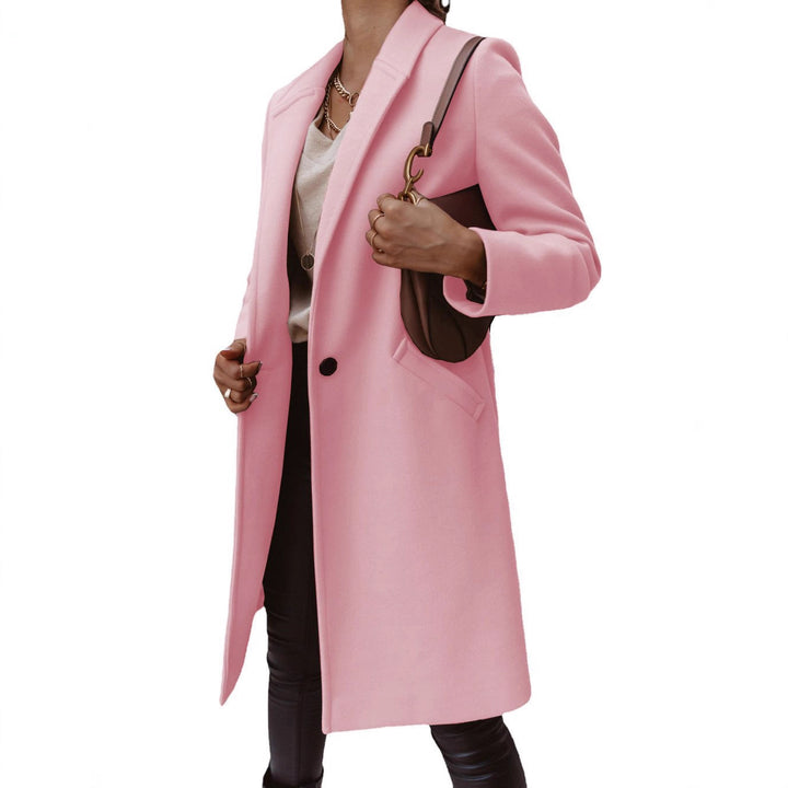 Elegant and high-quality wool coat for women with a fitted cut Lune London
