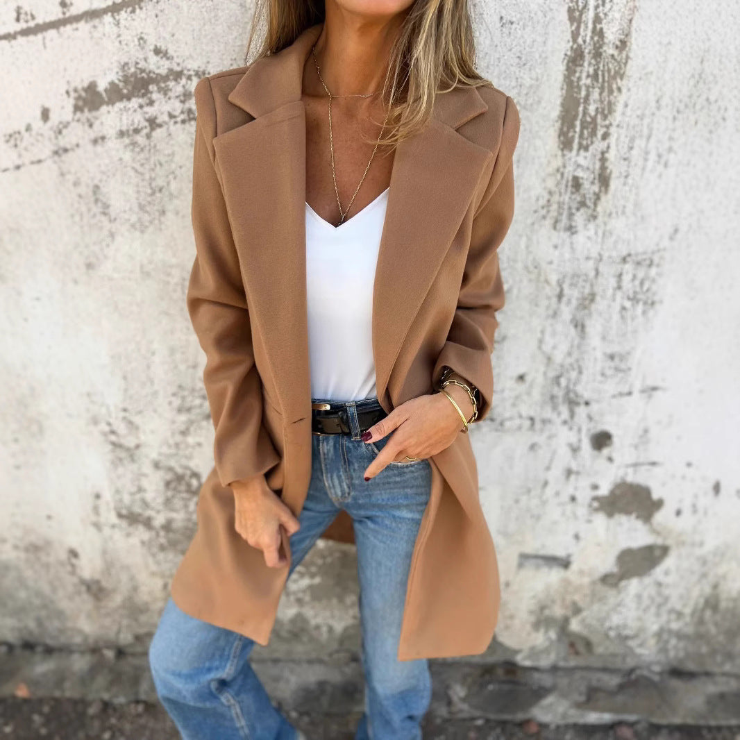 Ladies Elegant and Modern Long Chic Jacket