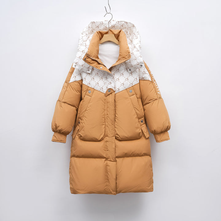 Ladies winter parka with hood Lune London