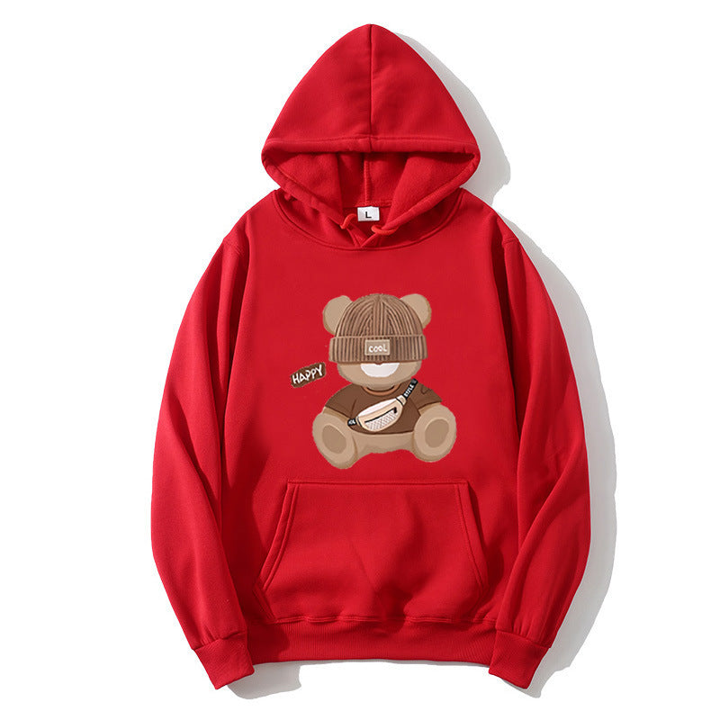 Women's hoodie with unique bear motif Chic & Stil