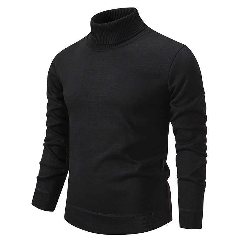 Chic turtleneck pullover for men in high-quality cotton Lune London
