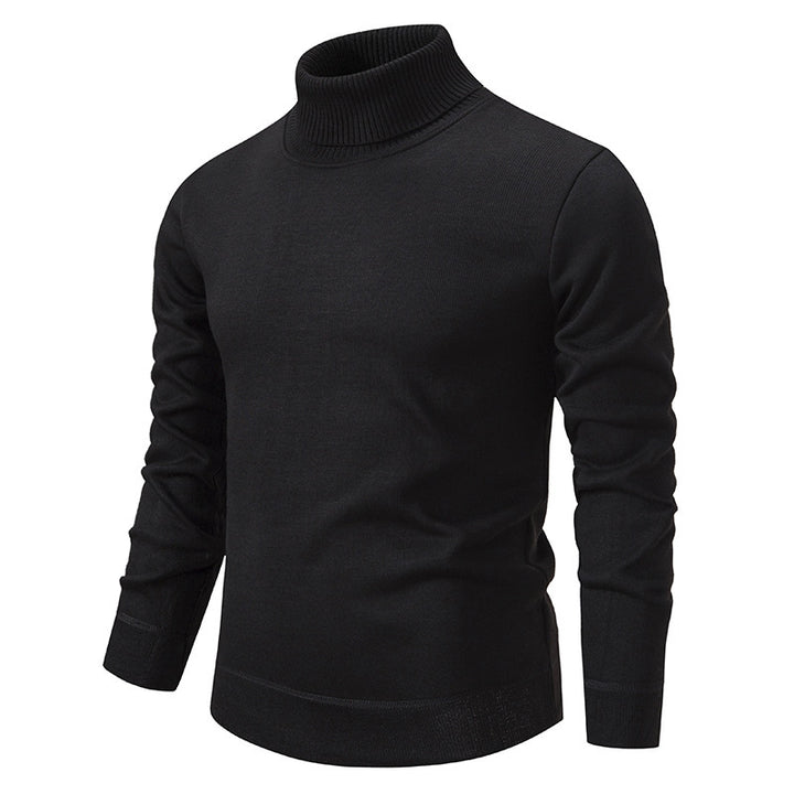 Chic turtleneck pullover for men in high-quality cotton Lune London
