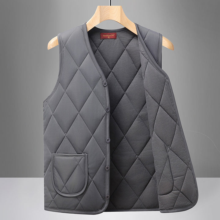 Ladies Lightweight Quilted Gilet with Innovative Pocket Design Lune London