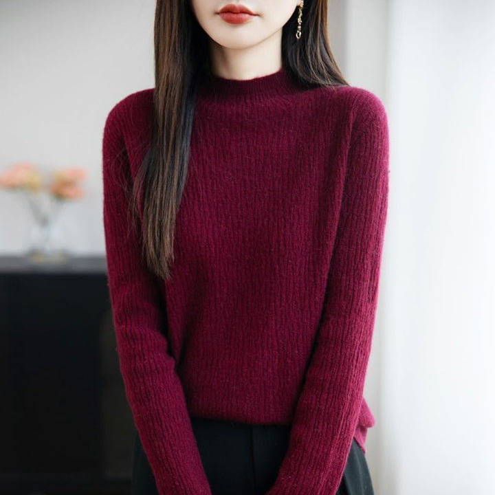 Pull fin en maille pour dames Chic & Stil