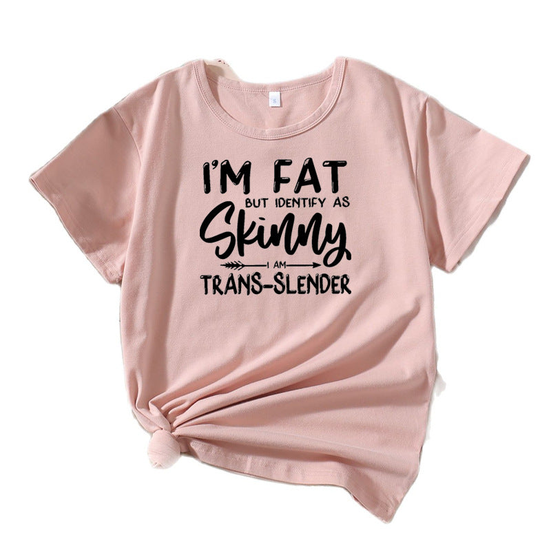 Humorous graphic leisure t-shirt for women Lune London 1751262371