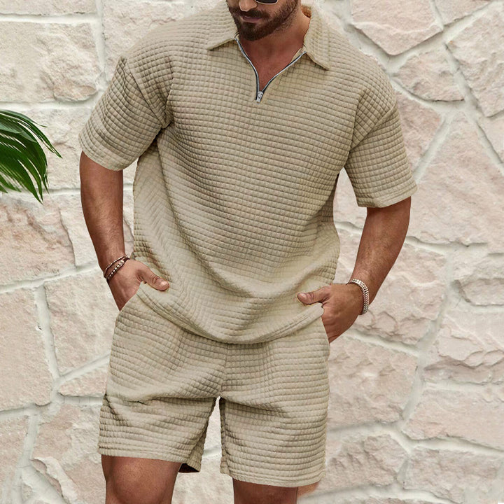Lune London casual t-shirt and shorts set for men