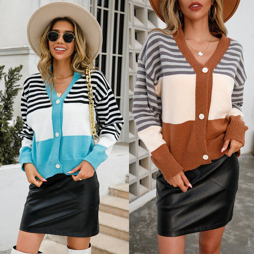 Cardigan en tricot élégant pour femmes Chic & Stil