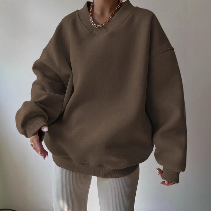 Ladies Oversized Sweatshirt Lune London