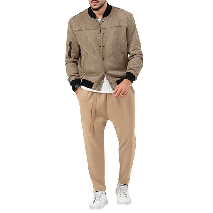 Casual bomber jacket for men with practical pockets Lune London