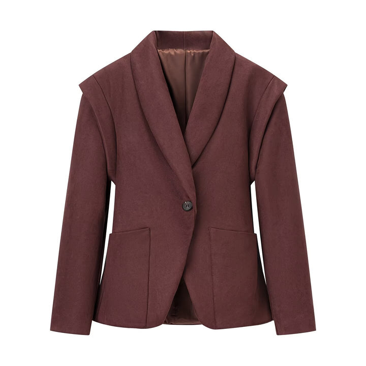 Ladies elegant office jacket with structured premium material Lune London
