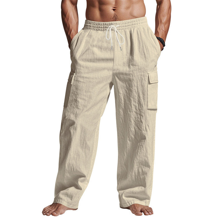 Men's cargo shorts with practical side pockets and elastic waistband Chic and style