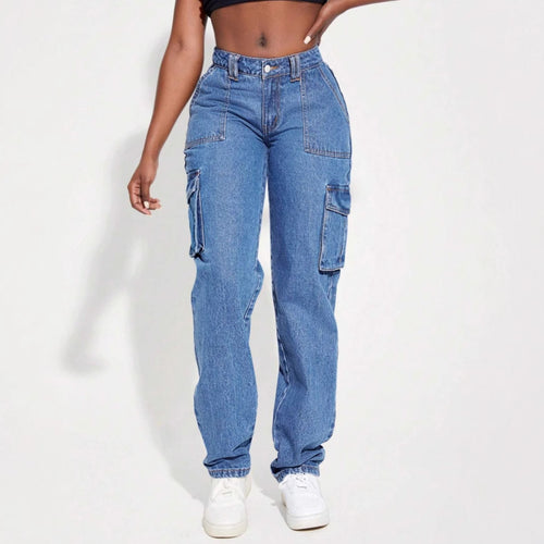 High-waisted cargo pants for women with practical pockets Amarae