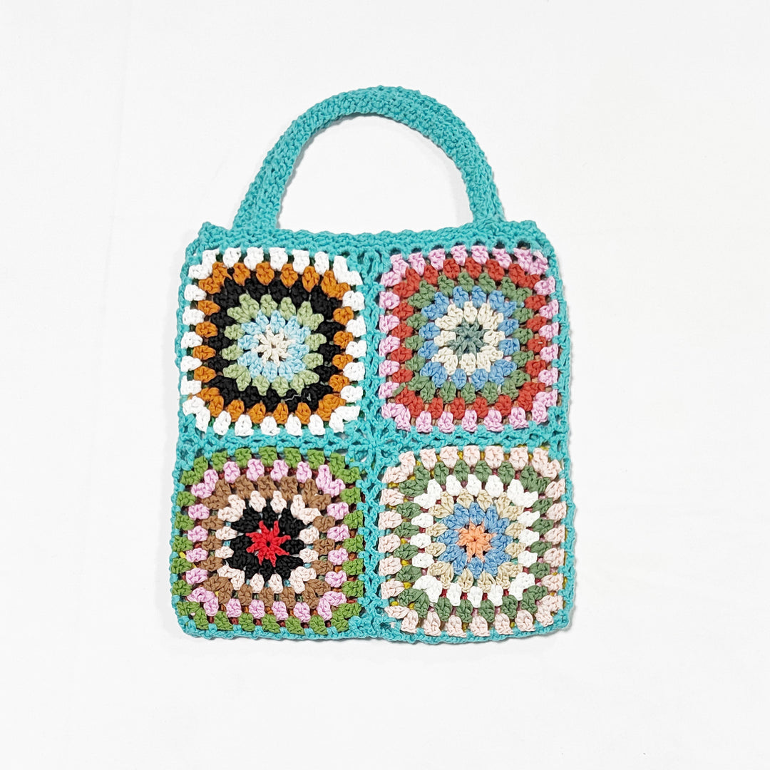 Handmade crochet tote bag for women Lune London