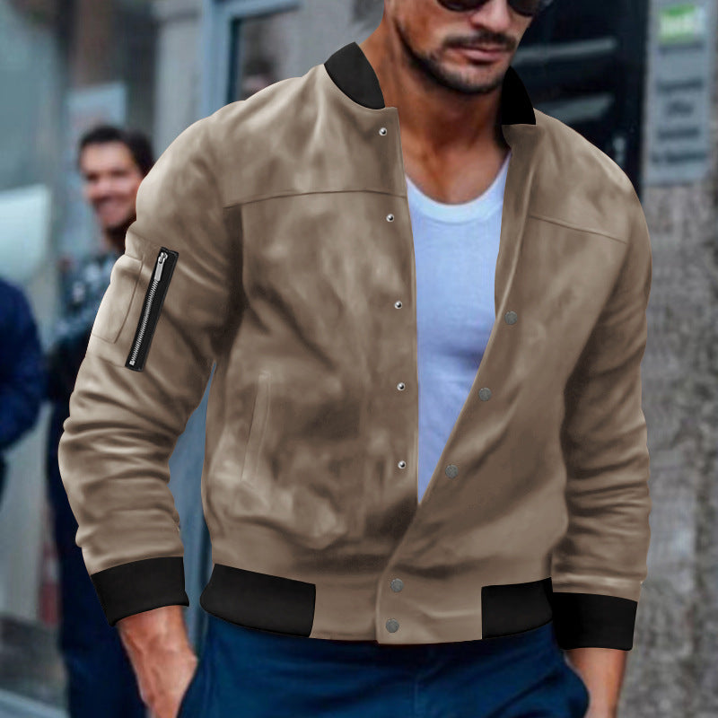 Men's bomber jacket with practical zip pockets Lune London