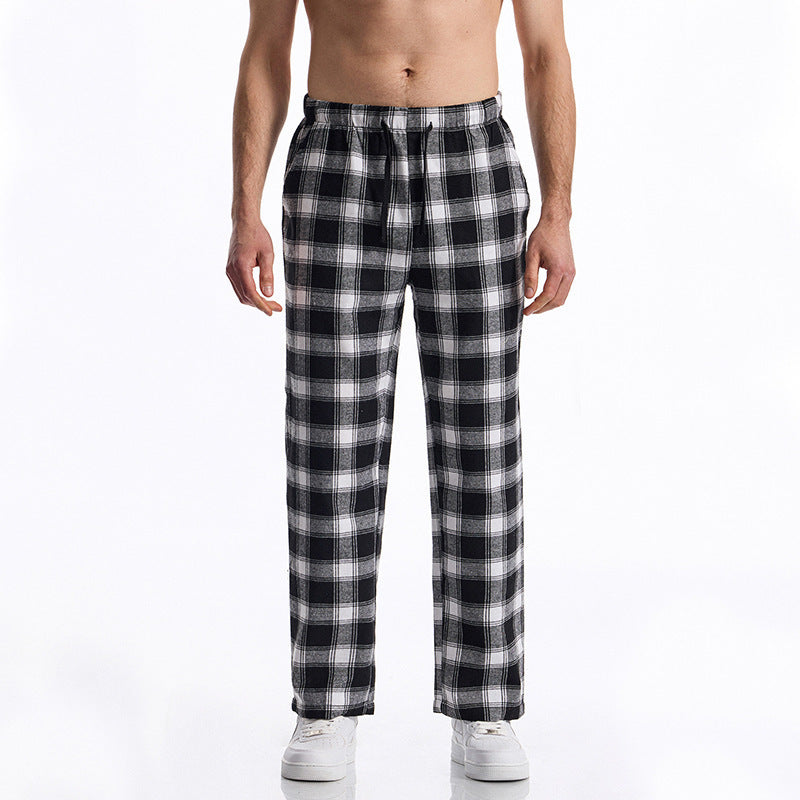 Comfortable tartan pants for men Lune London