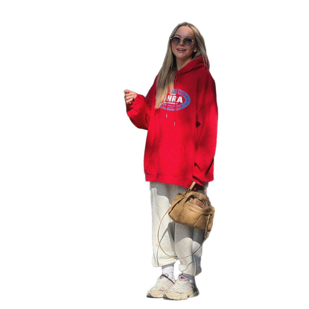 Women's hoodie with a creative vintage design and a comfortable fit Lune London