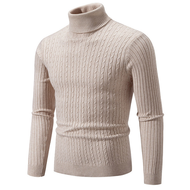 Men's turtleneck sweater in comfortable knit Lune London