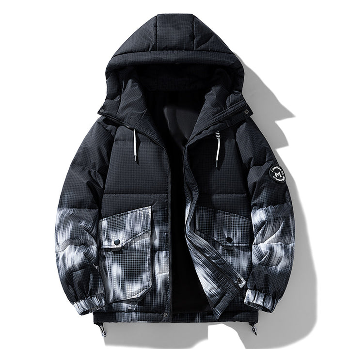 Trend winter jacket for men with practical pockets and hood Lune London