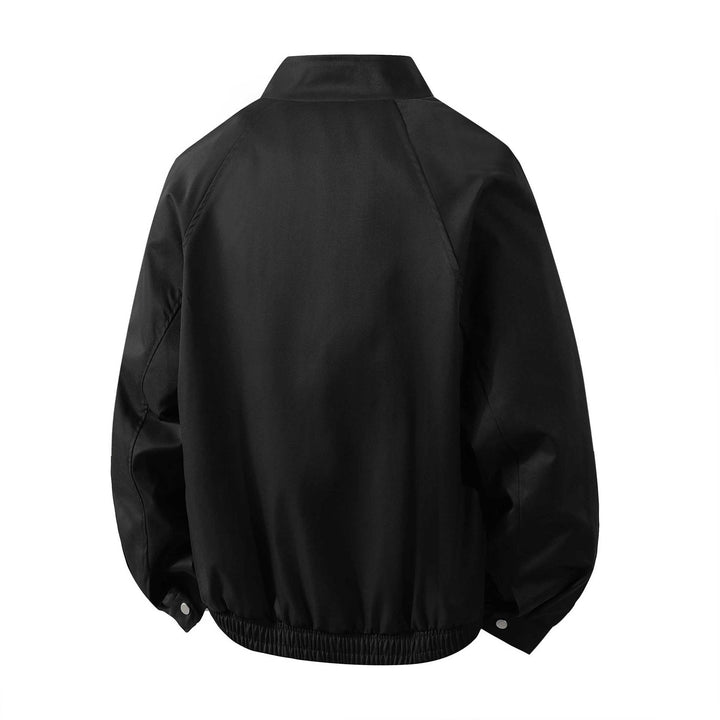 Men's windbreaker leisure jacket with high collar and elastic cuffs Lune London