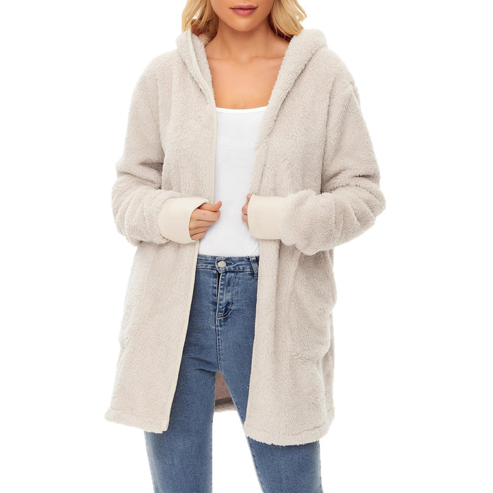 Ladies soft fleece coats Lune London