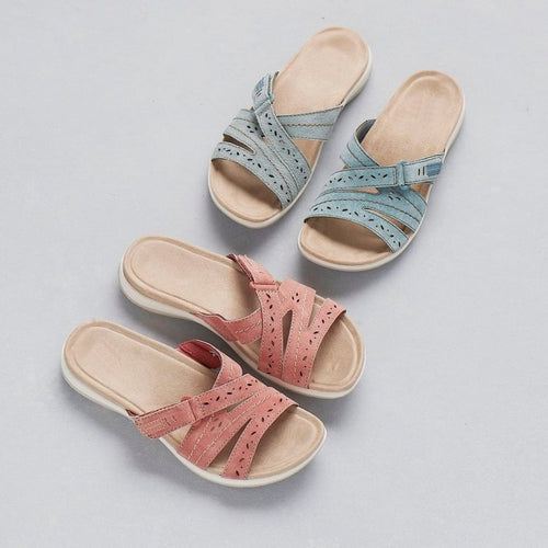 Ladies Comfort Sandals with Adjustable Straps and Ergonomic Sole Amarae