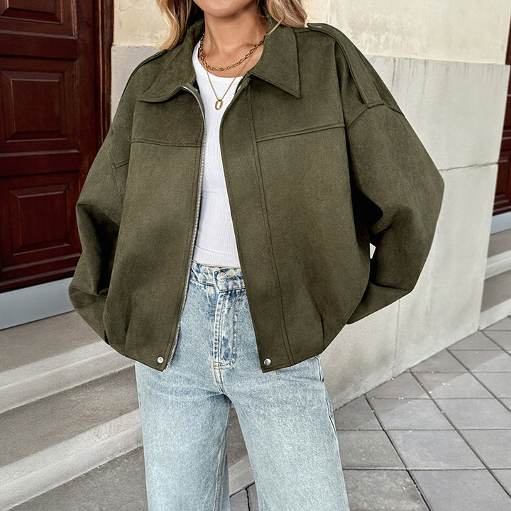 Oversized Women's Jacket with relaxed fit and sturdy material Lune London
