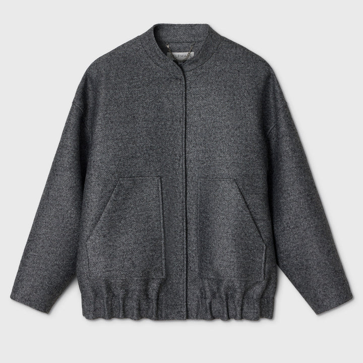 Oversized sporty jacket for women with elegant button details and a relaxed fit Lune London