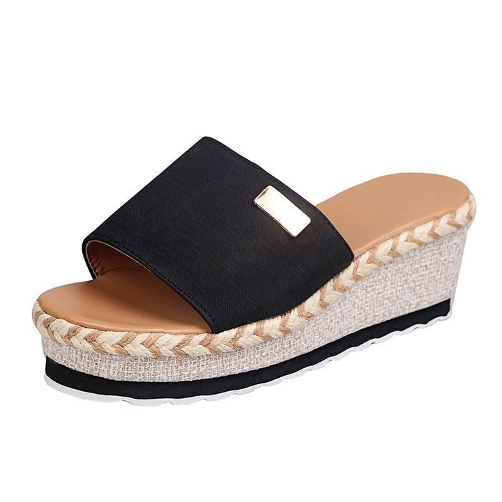 Comfort wedge sandals Lune London for ladies