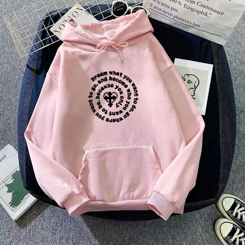 Women's hoodie with inspiring motif Chic & Stil
