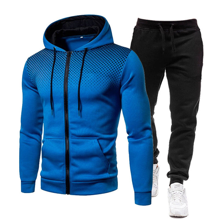Men's hoodie and jogger pants set with breathable design Lune London