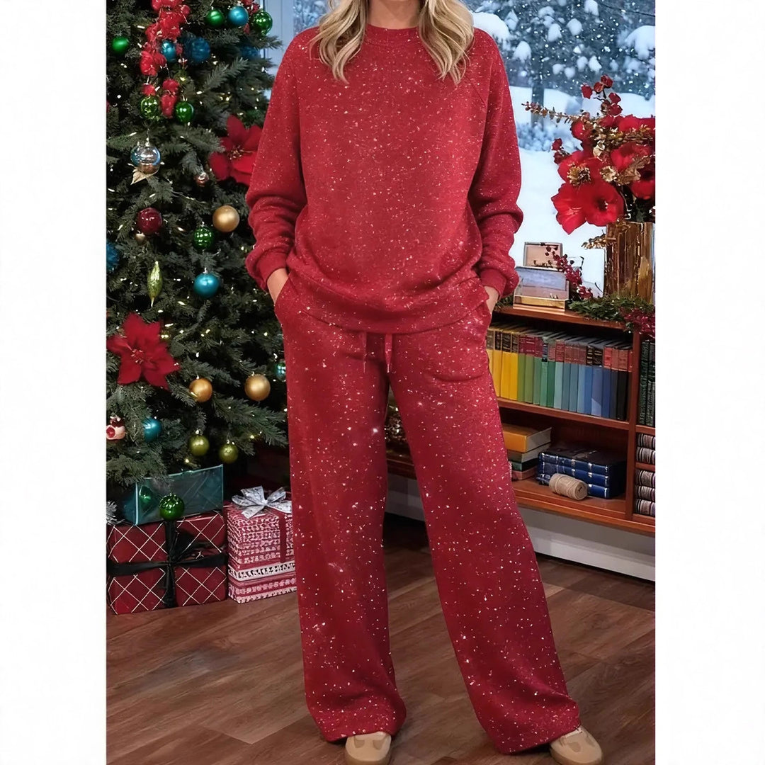 Ensemble de détente décontracté pour femmes en matériau doux avec une coupe décontractée Chic & Stil