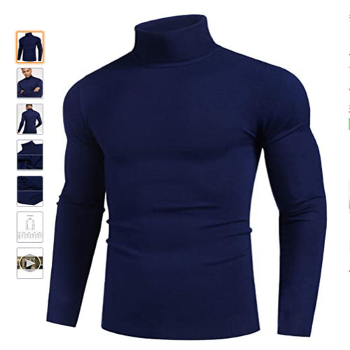 Amarae high-neck pullover for men