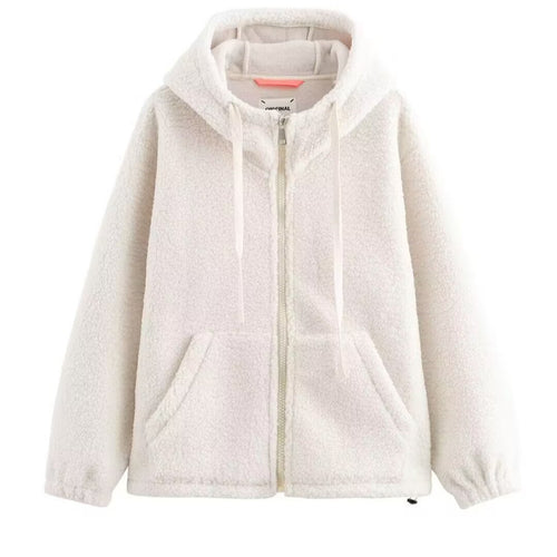 Veste en polaire douillette pour femmes avec col montant Chic & Stil