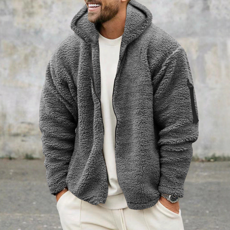 Warm and stylish fleece jacket for men Lune London