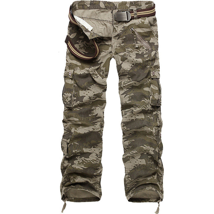 Lune London | Men's cargo pants with elastic waistband and versatile pockets