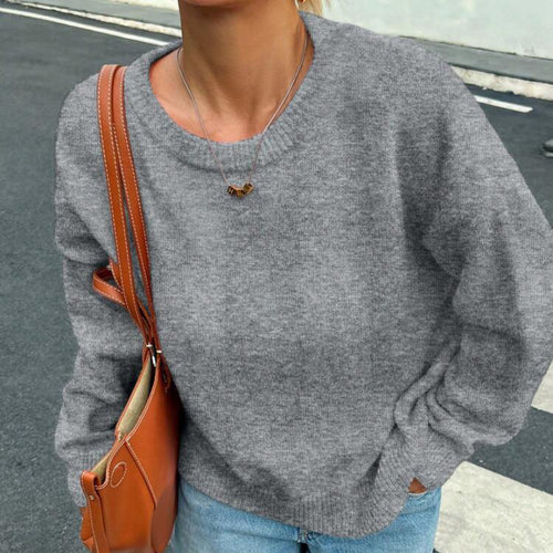 Sweater women with a relaxed fit and voluminous sleeves Amarae