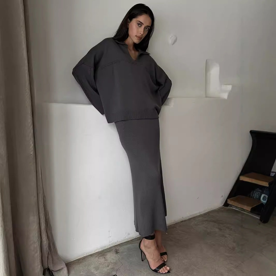 Femme Pull en tricot doux avec motif en dentelle moderne Chic & Stil