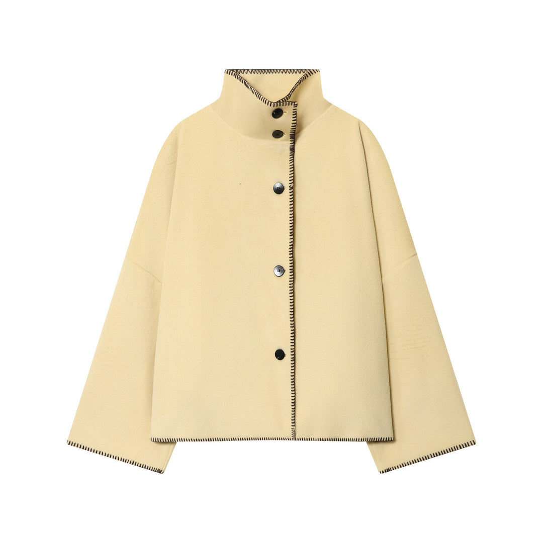 Ladies warm transitional jacket with high collar Lune London